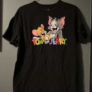 Black Tom & Jerry t shirt